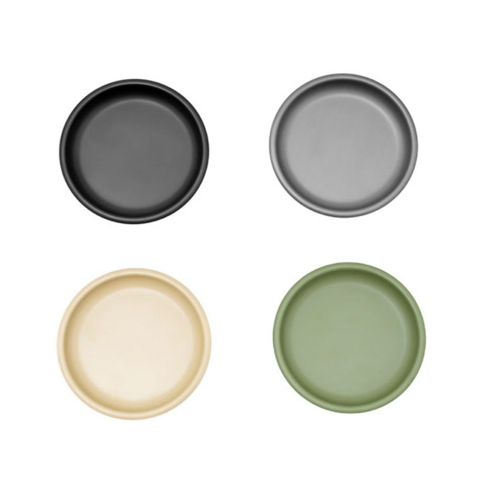 Aluminum Alloy Camping Plate S/M Outdoor Frying Plate Retro Picnic Cutlery  Outdoor Camping