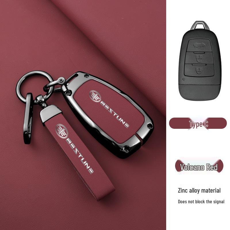 Compatible Key Cover for FAW Bestune X40/X80 Older Models
