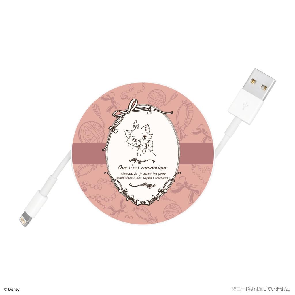 Gourmandies Disney Character Cord Reel Case Marie DNG-139MR