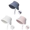 Summer Ultraviolet Protection Sun Hat With Wide Brim For Outdoor Travel And Sunshade