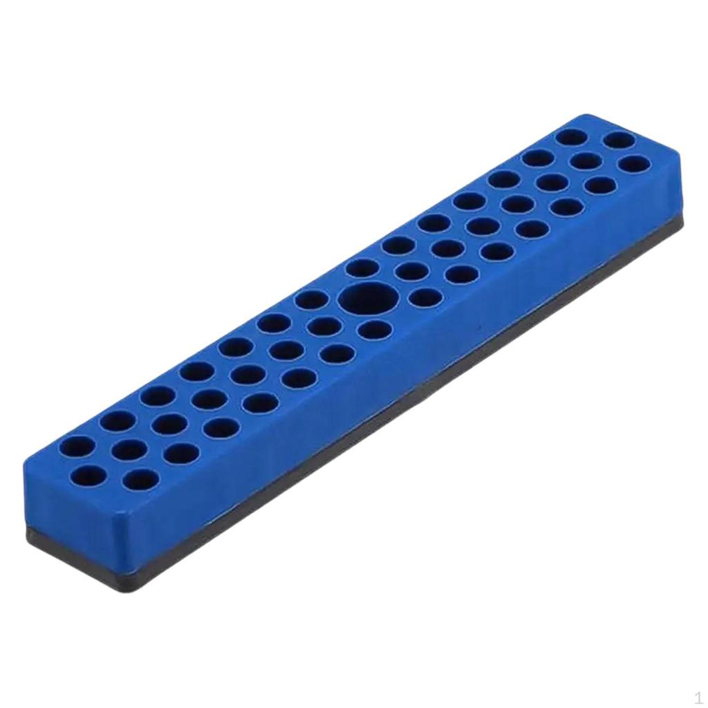 1/4" Hex Bit Storage Rack Organizer 18×3.1cm for Drill and Screwdriver Bits Professional