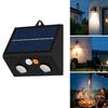 Modern Minimalist Solar Wall Lamp LED Outdoor Waterproof Garden Hallway Balcony Light