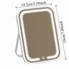 High Definition Rechargeable Makeup Mirror Touch Control Hanging Makeup Mirror  Bedroom