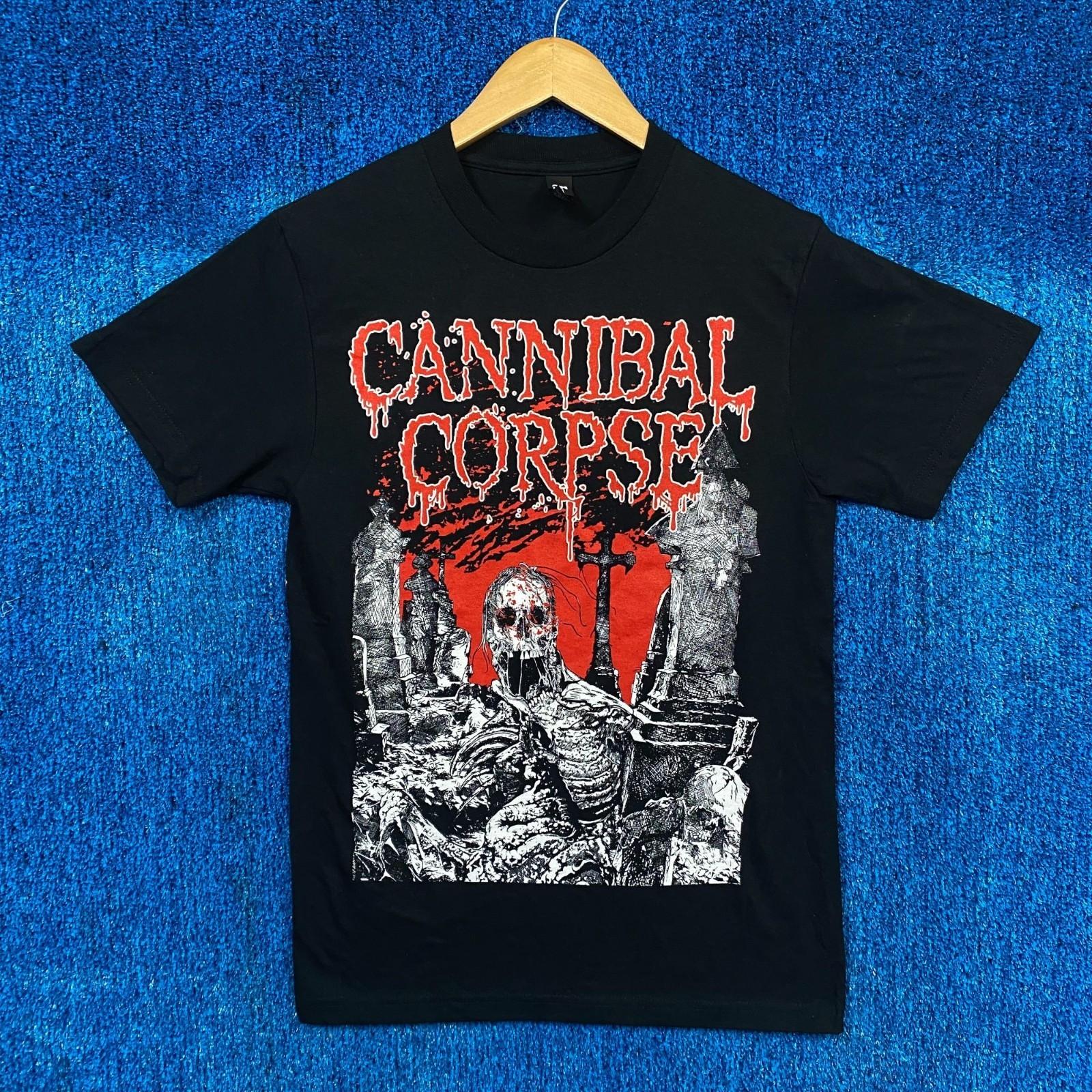 Cannibal Corpse North American Tour 2025 Rock T-shirt Size Small Unisex T-Shirt XXXL