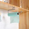 Kitchen Plastic Home Accessorie Paper Hanger Holder Self Adhesive