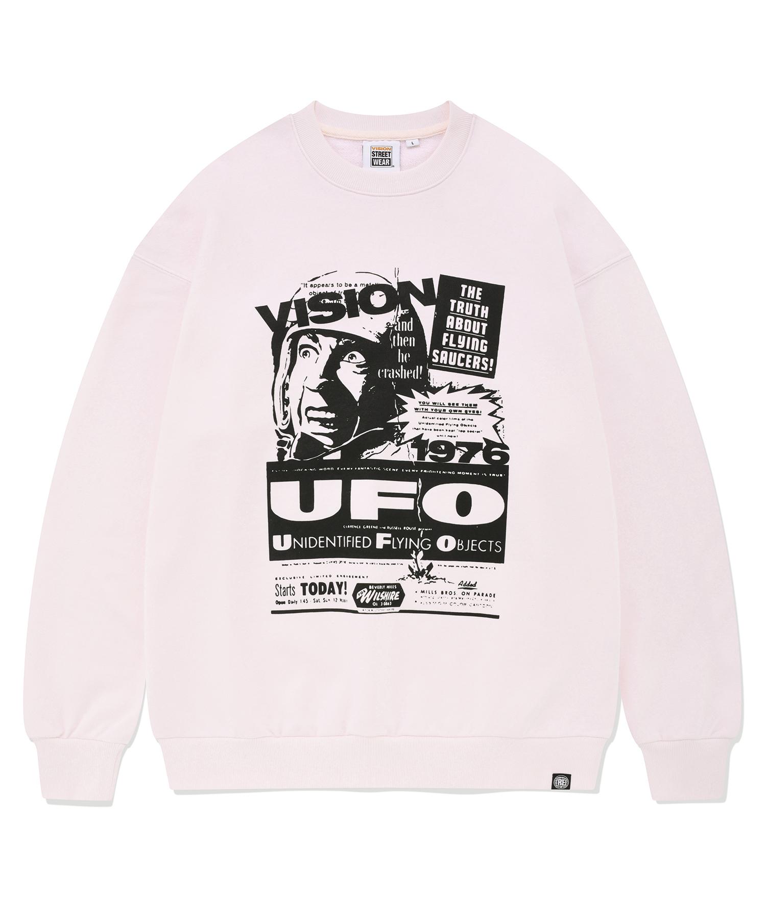Vision Streetwear Vsw Свитшот с принтом НЛО Розовый L