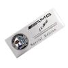 DCGO2 80x30mm Sticker for Mercedes Benz AMG W203 W204 W205 W210 W211 W212 W463 W464 W164 W176 CLA CLS SL GLA Auto Side Window Badge