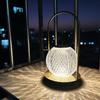 Portable Metal Table Lamp: Creative Turkey Design for Camping, Bar, Bedroom, and Bedside Atmosphere