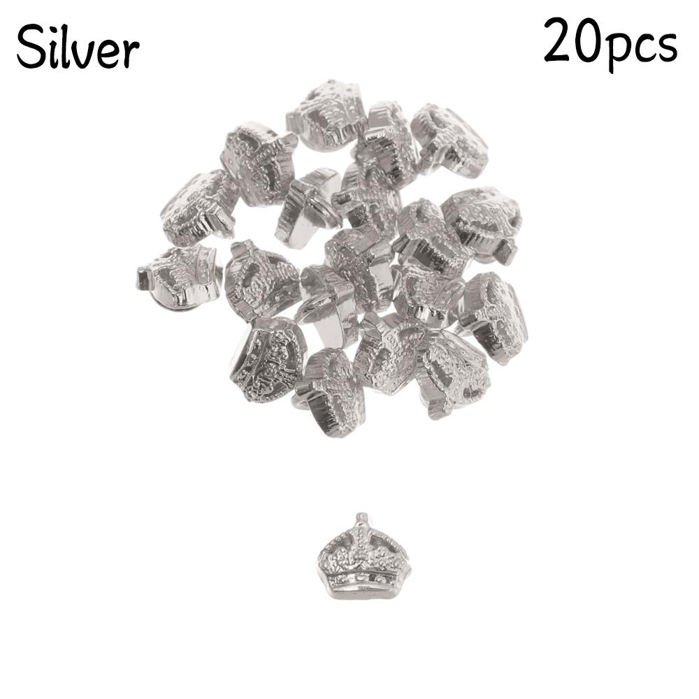 20/40Pcs Mini Metal Button Buckle DIY Doll Clothes Decor Buckle 5mm Star Buckles for Handmade DIY Crafts Sewing Accessories