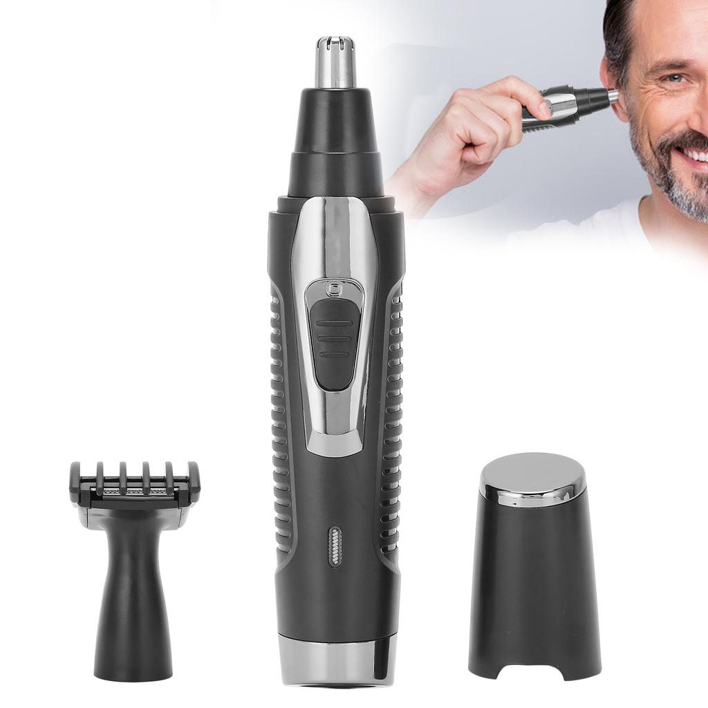 Nose Hair Trimmer USB Rechargeable Men Sideburns Nose Hair Clipper Trimmer Tool Set