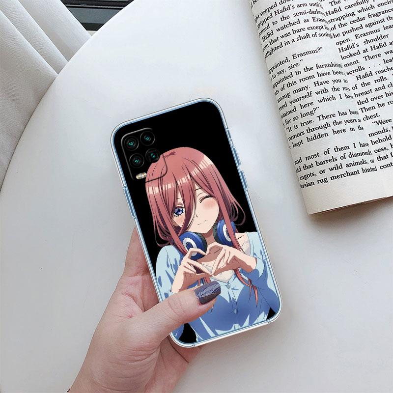 Miku Nino Itsuki Nakano Transparent Phone Case for Motorola Moto Edge 20 30 40 50 S30 Fusion Ultra Pro Neo Lite