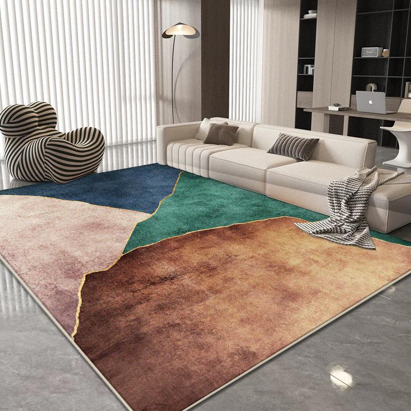 Large Area Living Room Carpets Modern Home Sofa Side Coffee Tables Non-slip Rug Easy Cleaning Cute Room Décor Bedside Soft Mat
