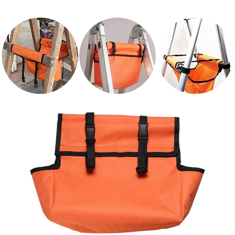 Oxford Cloth Telescoping Ladder Tool Storage Bag Waterproof Ladder Hanging Bag Multifunctional Ladder Tool Bag Ladder Accessory