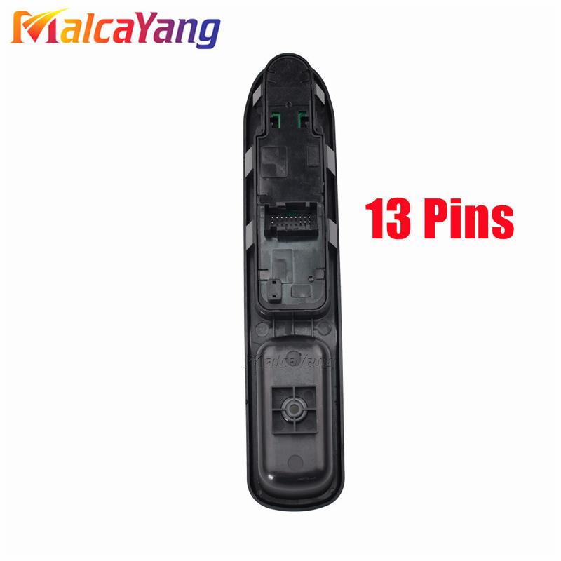 6554.QA 6554QA Power Window Control Switch for Peugeot 207 207CC 207SW Front Left Drive Side Electric Master Power Window Switch