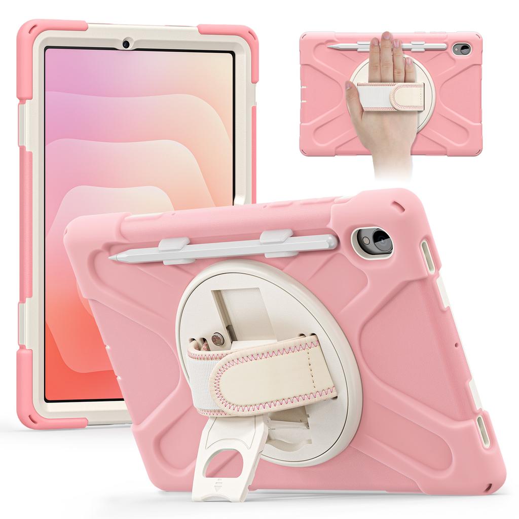 Armor Kids Case For Samsung Galaxy Tab S11 11 Inch SM-X730 SM-X736 SM-X736B Tablet Cover Hard PC Stand Shockproof With Strap