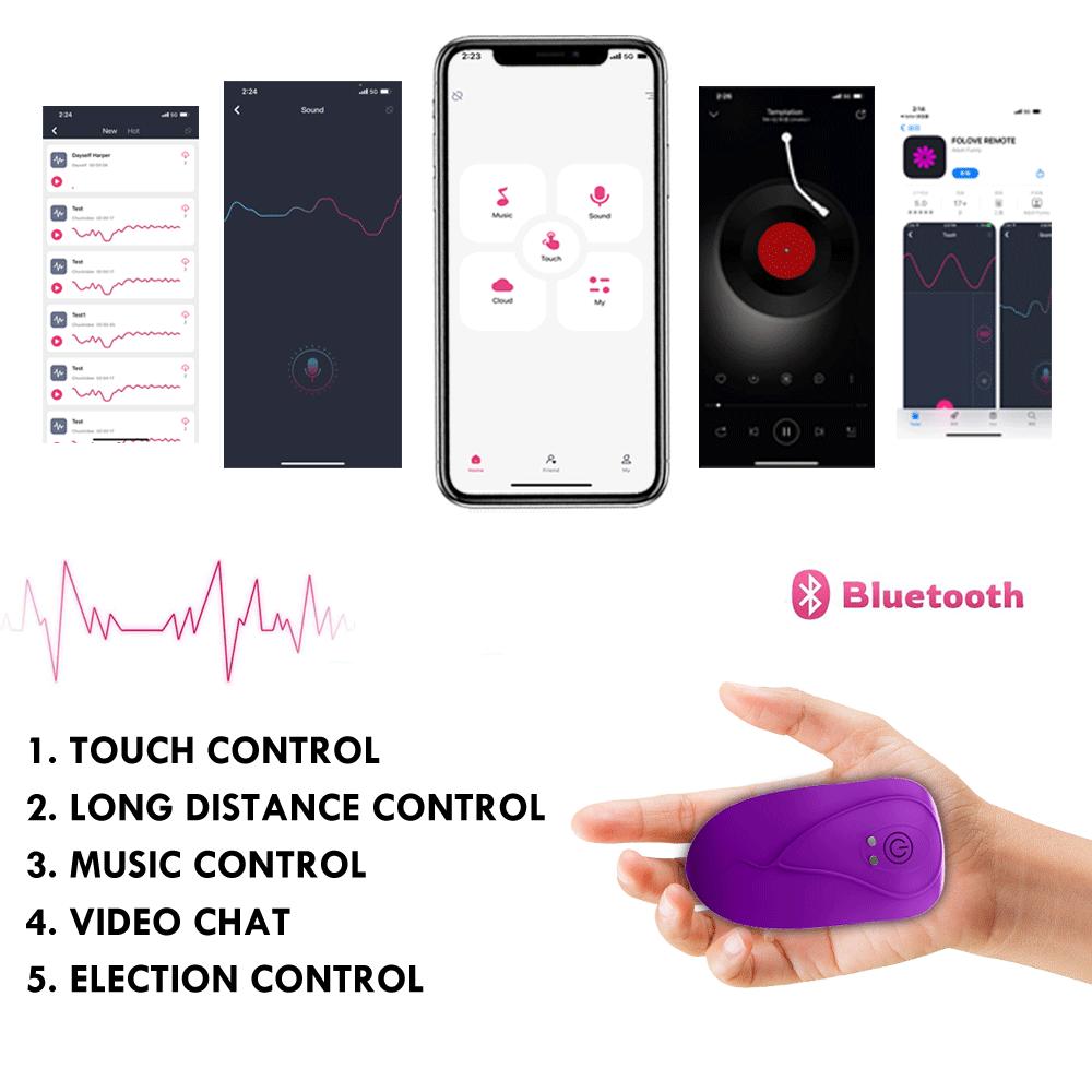 Wireless Sextoy Vibrating Egg Remote Vibrators Powerful App Control G Spot Dildo Vagina Massager Bluetooth For Women Clitoris 18
