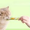 Cat Strip Feeder Spoon Long Handle Cat Food Strip Squeezer Pet Meat Mud Food Squeeze Treat Dispense Spoon for Cats Pet Supplies