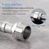 MOUFU 304 Stainless Steel Braided Water Heater Supply Hose