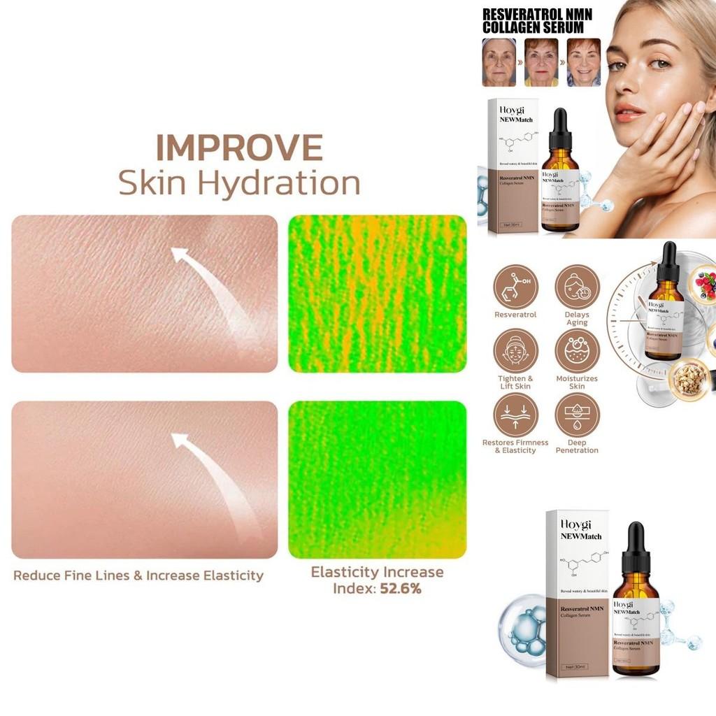 Hoygi Anti-wrinkle Collagen Essence Serum For Intense Hydration And Skin Firmness