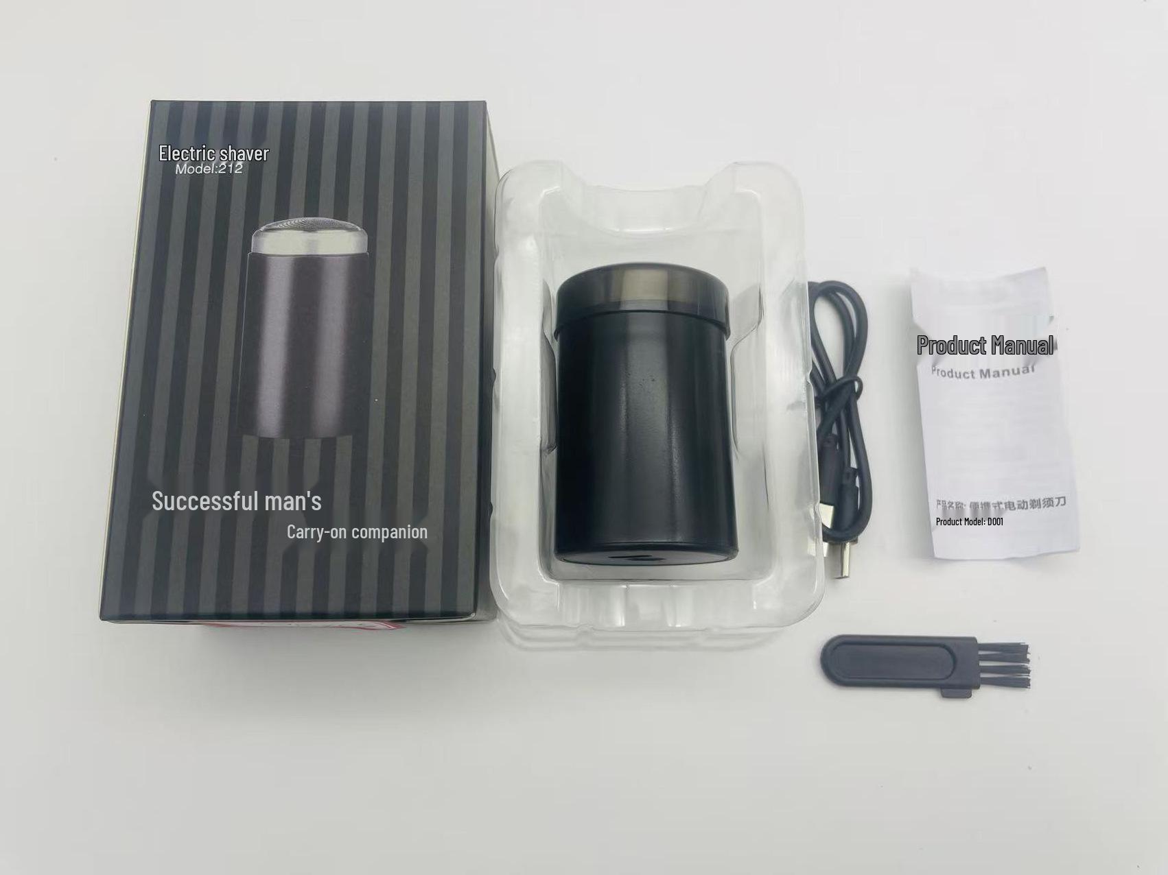 Rechargeable Mini Men s Electric Shaver with Digital Display