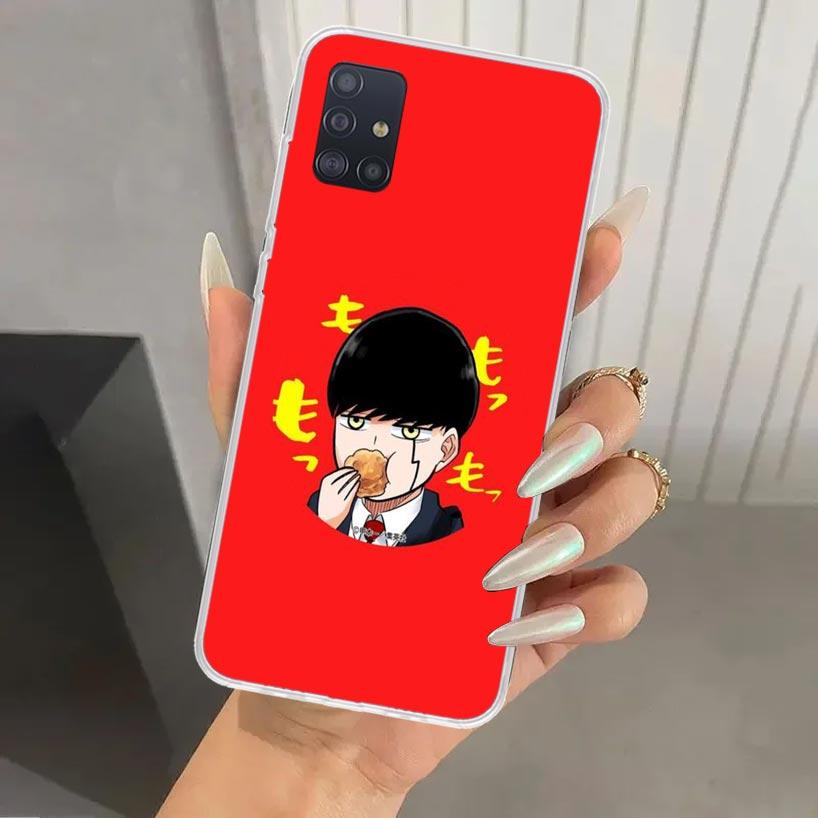 Mashle Magie und Muskeln Handyhülle für Samsung Galaxy A52 A32 A22 A12 A02S A50S A30S A10S Note 20 Ultra 10 Plus S10 A31 A20 A71