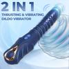 Powerful Vibrator Thrusting Dildo Vibrator Anal Dildo Adult Vibrators Vaginal Massage Clitoris Stimulator G-Spot Stimulation Wand Sex Toys for Women