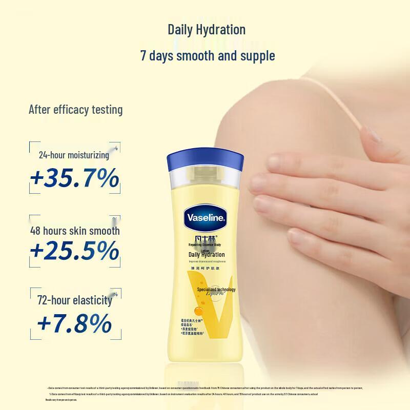 Vaseline Repairing Body Lotion 200ml & Dove Nourishing Body Wash 460g Set