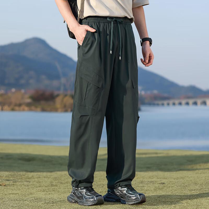 Yalu Men's Durable Outdoor Cargo Pants YKHDF662