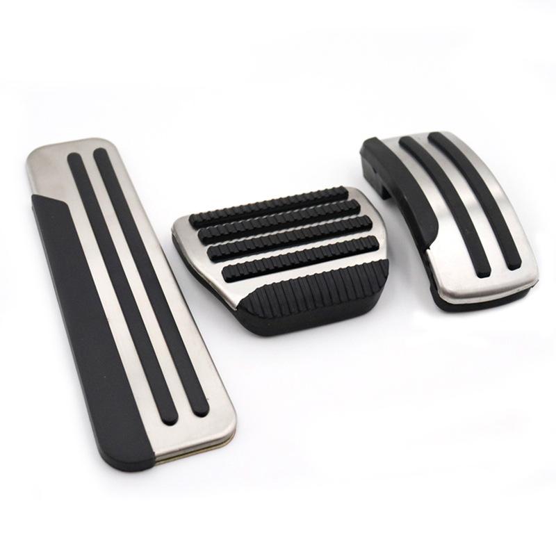 

car pedals for Nissan X-Trail modified accelerator, brake, rest area, anti-skid pedal accessories 3 pc