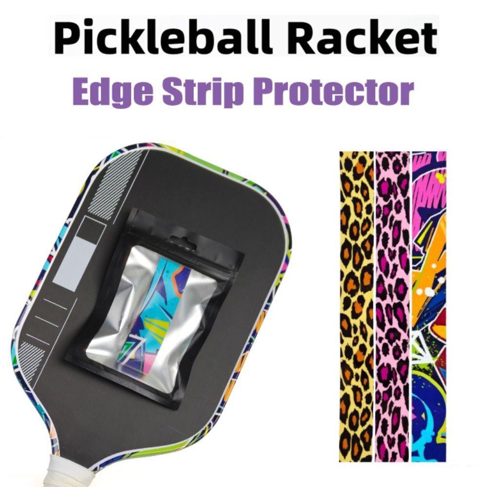 16mm Pickleball Racket Edge Sticker TPU Paddle Head Edge Tape  Tournament Use