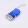 Portable Hand Pressing LED Night Flashlight Self-Powered Dynamo Crank Power Wind Up Manual Power Generation For Camping Riding
