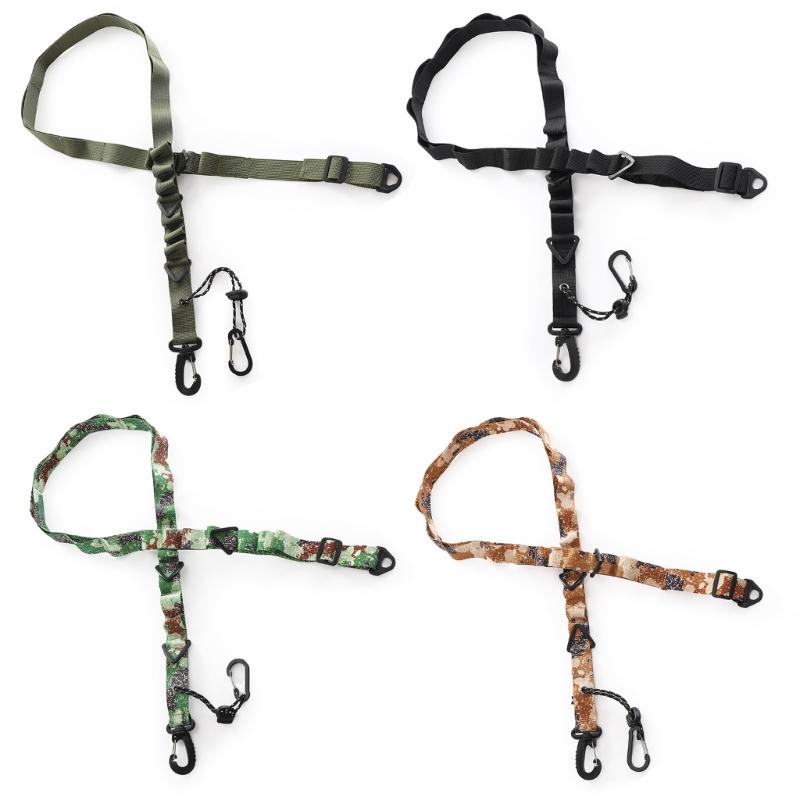 Outdoor Hangings Rope Shoulder Strap Adjustable Tent Lanyards Clotheslines