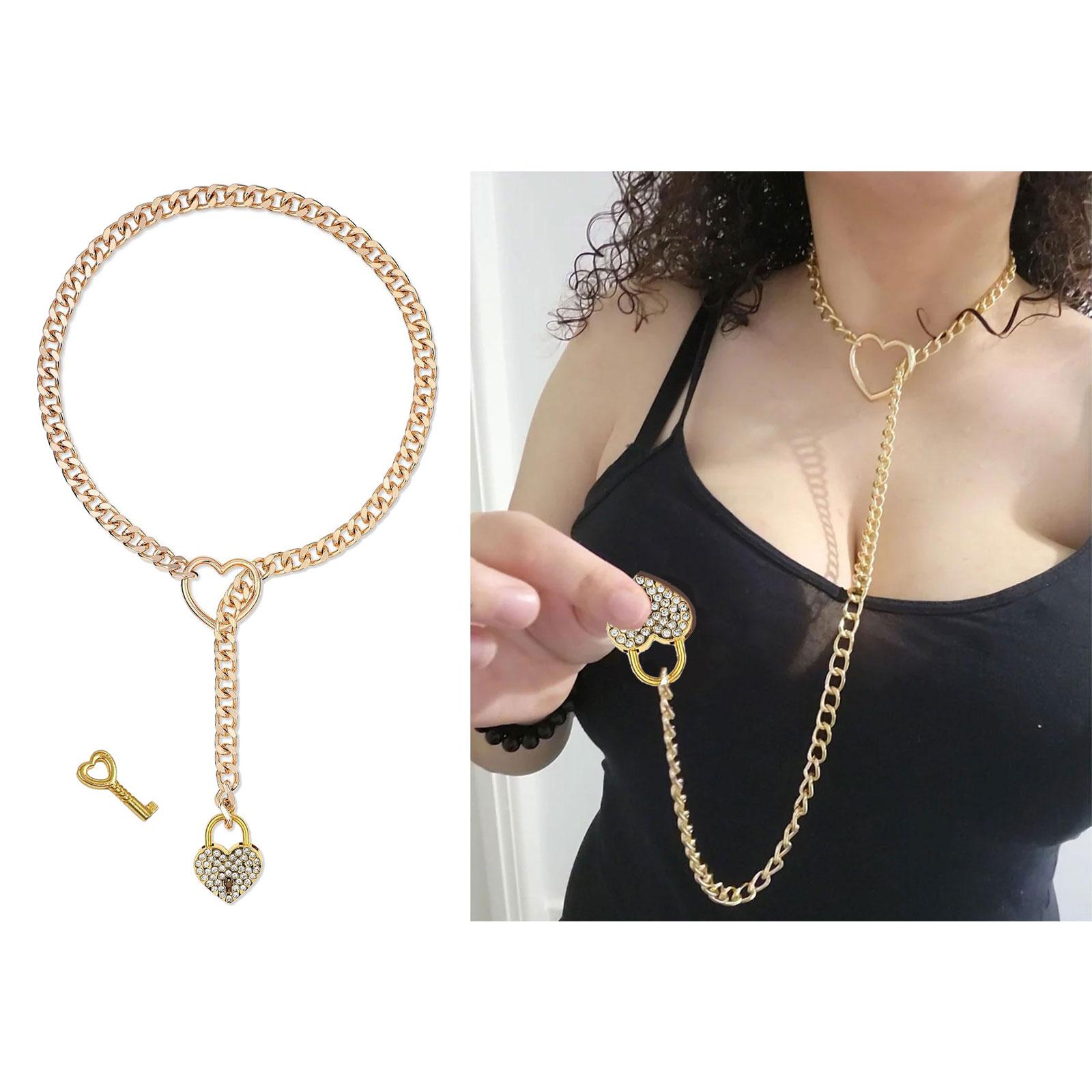 

Простое ожерелье с подвеской в ​​виде сердца для женщин, модная геометрическая цепочка на ключицу, колье, ожерелья, ювелирные изделия для свадебной вечеринки