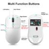 Gaming Mouse with 2.4GCelsius 5.4CelsiusWired Three Modes Connectivity 6 Key 6400DPI for Desktop Laptop