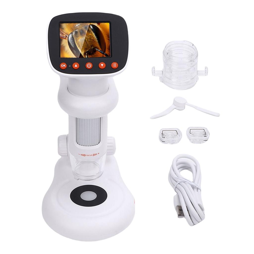 Ruční digitální mikroskop 1080P 2MP 1000x Zvětšení 2palcový Displej Přenosný Malý Mikroskop pro