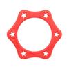 Hexagonal Shockproof Wireless Microphone Ring - Anti-roll, Anti-drop, Anti-slip KTV Soft Rubber Cover