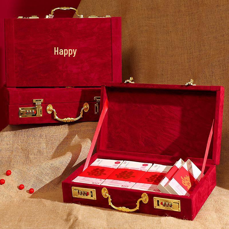 High-End Engagement Cash Gift Box with Combo Lock