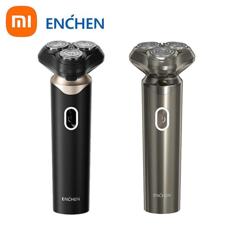 Xiaomi ENCHEN Blackstone 6 Elektrischer Rotationsrasierer Magnetische Schneidklinge Tragbarer Bartschneider
