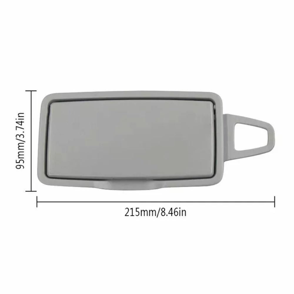 Left Side Sun Visor Makeup Mirror Cover Gray 2058107104 For Mercedes Benz W205