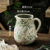 Vase Kettle Shape Ceramic Desktop Ornament Living Room Flower Arrangement Hydroponic Utensils Creative Retro Pastoral High Sense