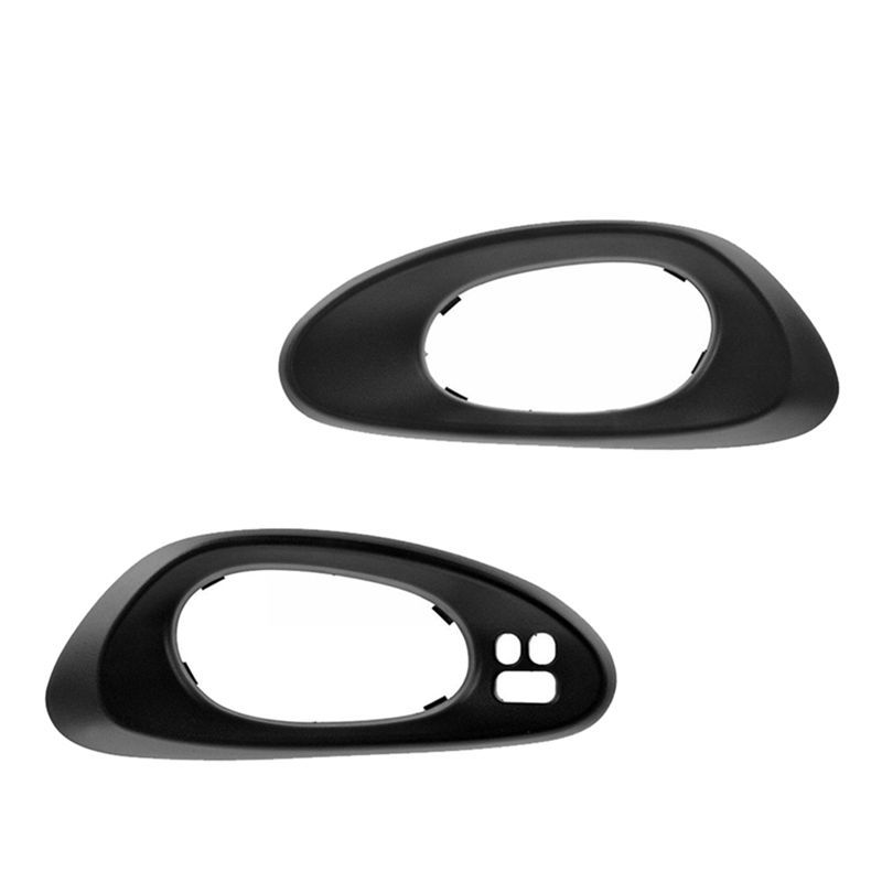 1Pair Black Front Inner Door Handle Bezel Trim 25894591 25894592 For Trailblazer 2002-2009 12457837 25894590 Parts-A87