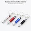 Whistle With Flashlight Quality Emergency Kit Keychain Climbing Keyring Portable Survival Outdoor Whistle 3-In-1 Flashlight Comp