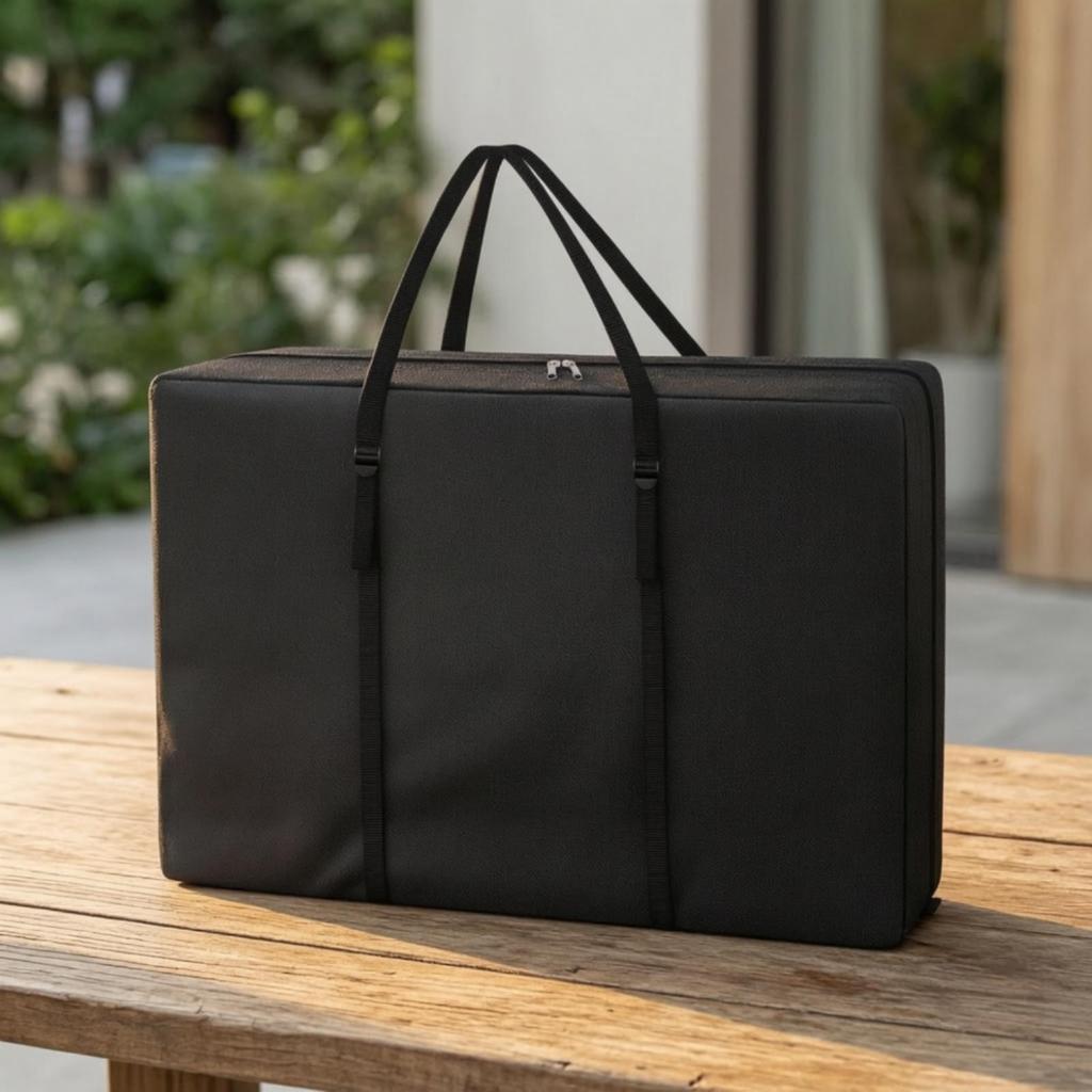 Portable Folding Chair Carry Bag with Handles Zippered Storage