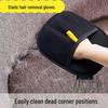 Pet Hair Removal Glove & Two-Way Brush with Lint Roller - Clean Cat Hair Efficiently