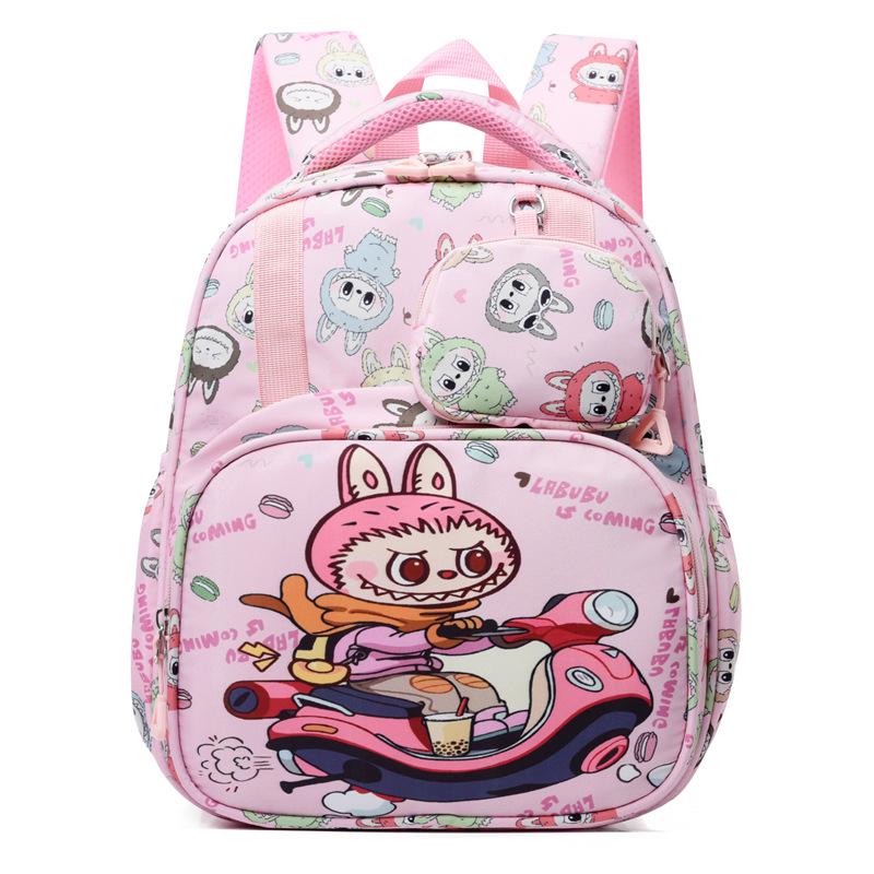 2025 Cartoon Print Kids' Lightweight Kindergarten Backpack