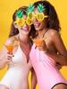 Funny Hawaiian Glasses Beach Sunglasses Party Sunglasses Hawaiian Tropical Pineapple Eyewear Summer Beach Birthday Party Decor