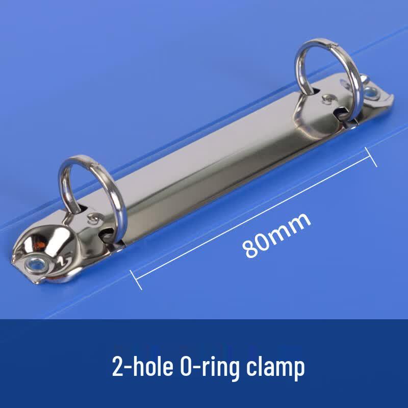 Deli A4 2-Hole O-Ring Binder