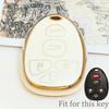 5/6 Buttons New Tpu Smart Remote Shell For Chevrolet For Gmc Yukon Suburban Tahoe Fob Car Styling Car Key Case Accessories