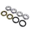2er Set Anhänger Radnabe Lager Kit L44643 für 1 Zoll 2000 2200lbs Achse mit Fettdichtungen Splint Dichtung