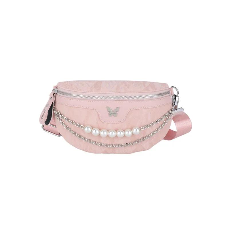 PU Auto Nähte Heißer Verkauf Taille Tasche Reißverschluss Schleife Casual Brust Tasche Vielseitig Weich Beliebte Trend frauen Umhängetasche